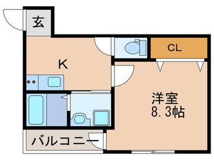 フジパレス神崎川Ⅰ番館の物件間取画像